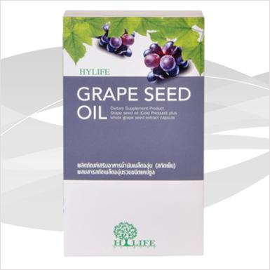 Grape Seed Oil (แคปซูลน้ำมันองุ่นสกัดเย็น)